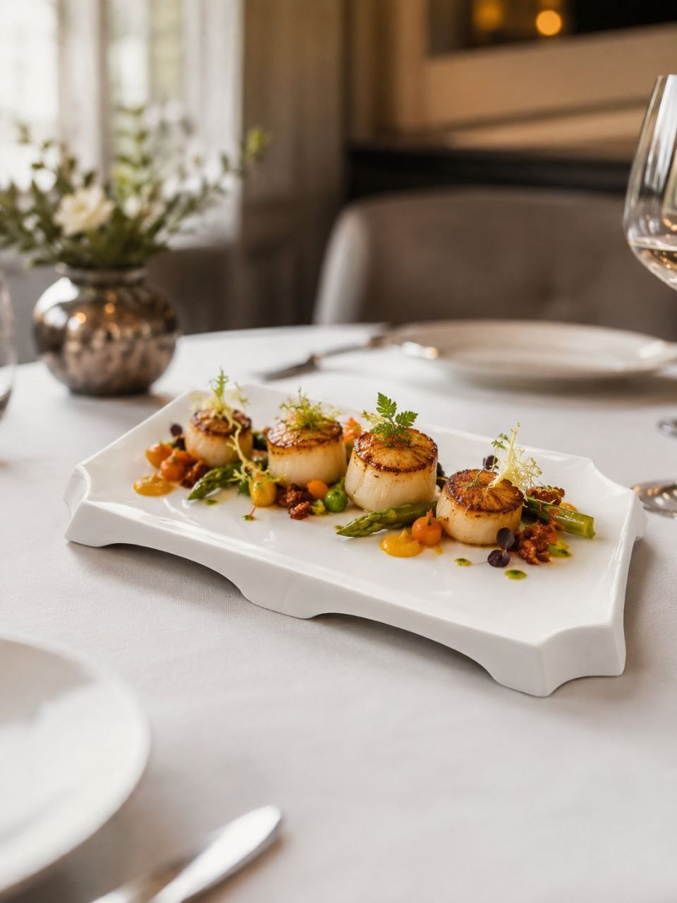 Բլյուդ կերամիկական մատուցման 30×17 սմ սպիտակ C0800
